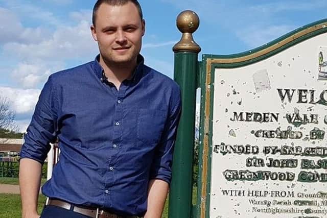Mansfields new MP, Ben Bradley.