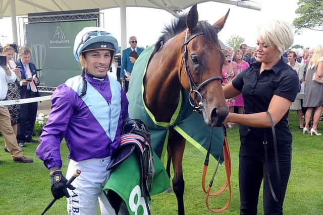 Crack jockey Silvestre de Sousa, who warmed up for Royal Ascot by riding six winners in one day last Friday.