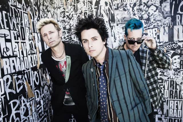 Green Day. Photo by Frank Maddocks.