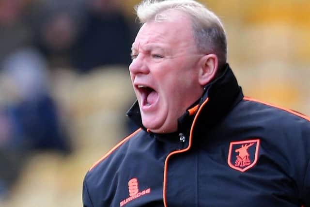 Mansfield Town Manager Steve Evans Picture by Dan Westwell