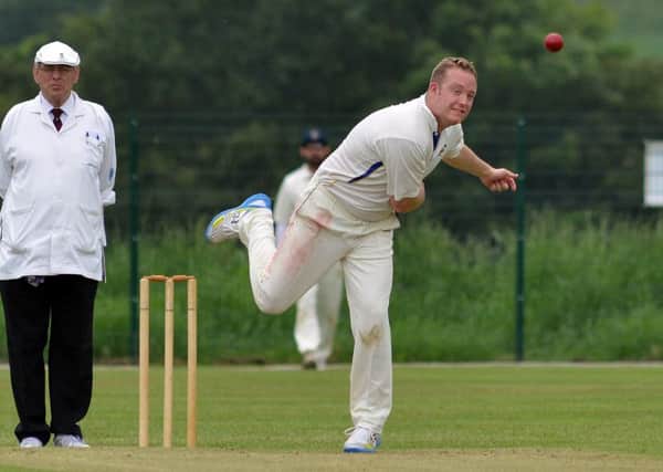 Jack Willis, who bowled well and also edged Thoresby over the line with the bat.