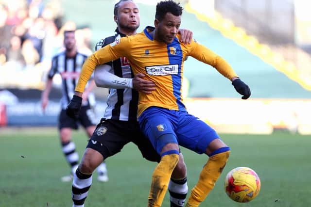 Mansfield Town's Matt Green. Picture by Dan Westwell