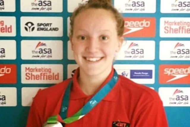 Lily Boseley, who is to take part in swimming's national championships.
