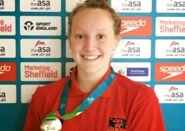 Lily Boseley, who is to take part in swimming's national championships.