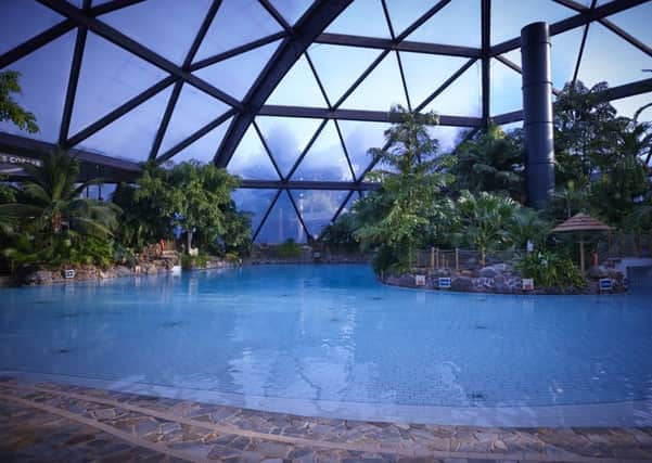 The spectacular subtropical swimming paradise at Center Parcs, Sherwood Forest