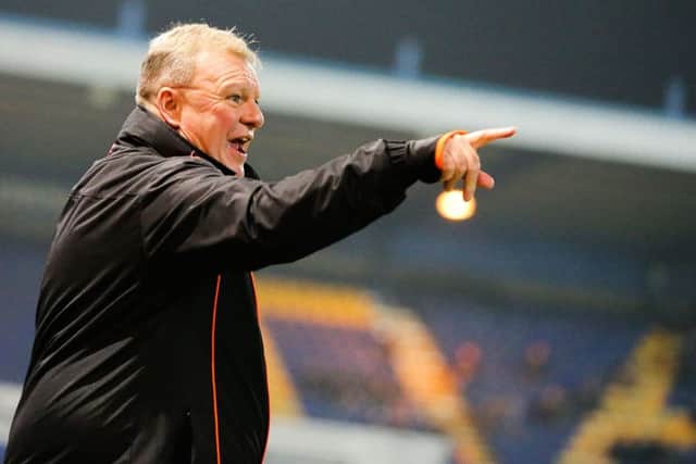 Mansfield Town's Manager Steve Evans - Photo by Chris Holloway
