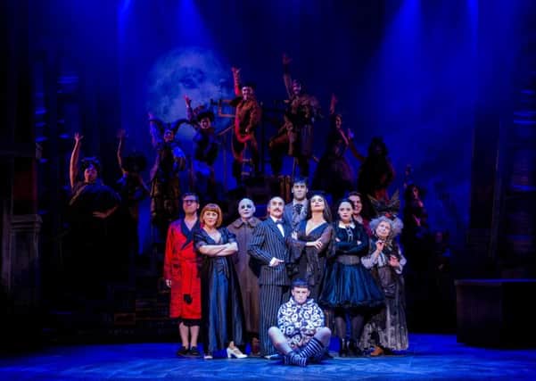 The cast of The Addams Family. Photo by Matt Martin
