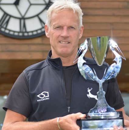 Nottinghamshire County Cricket Club training at The John Fretwell Sporting Complex, head coach Peter Moores pictured with the Royal London One-Day Cup