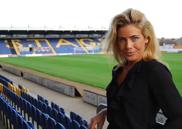Carolyn Radford, one of the few female bosses involved in professional football in the UK.
