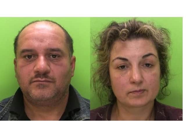 Dariusz Parczewski and Bozena Parczewska. Picture issued by Nottinghamshire Police.