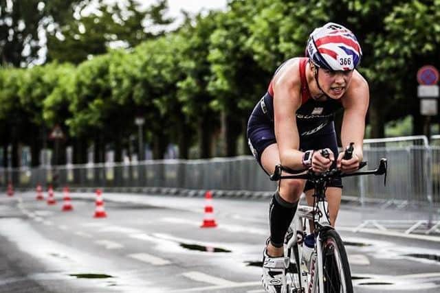 Triathlete Michelle Willcocks storming to more success.
