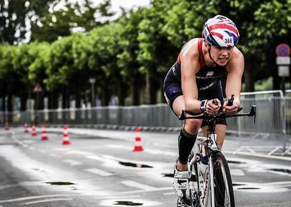 Triathlete Michelle Willcocks storming to more success.