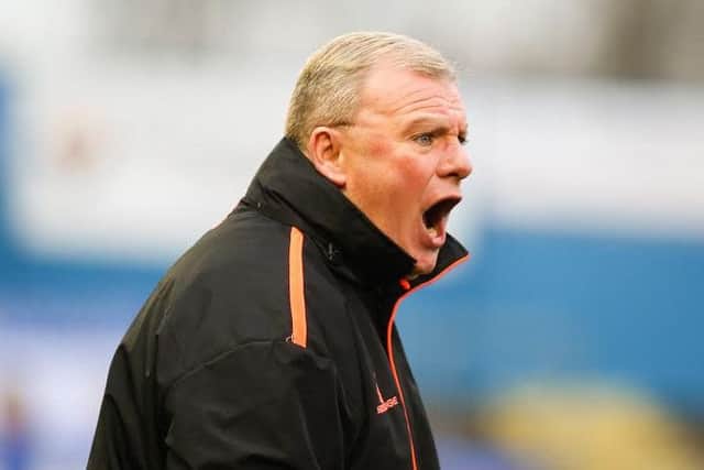 Mansfield Town's Manager Steve Evans - Pic Chris Holloway