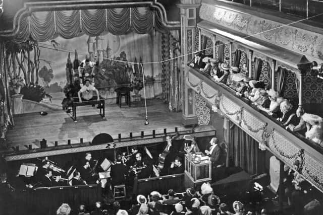 Leeds City Varieties staging the Good Old Days December 1968