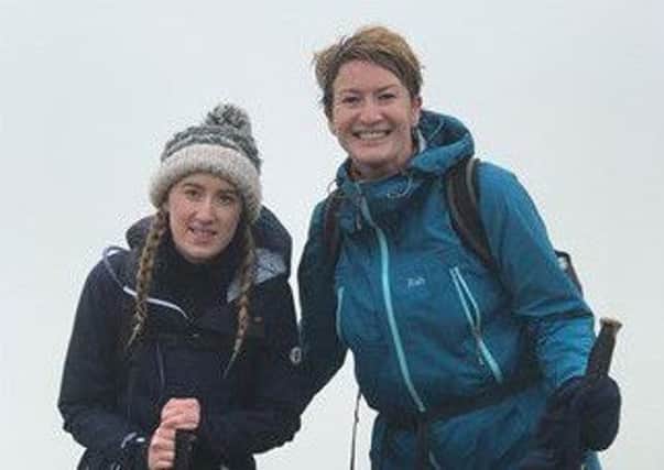Toni Hall and her daughter Mady, who are to scale Mount Kilimanjaro.