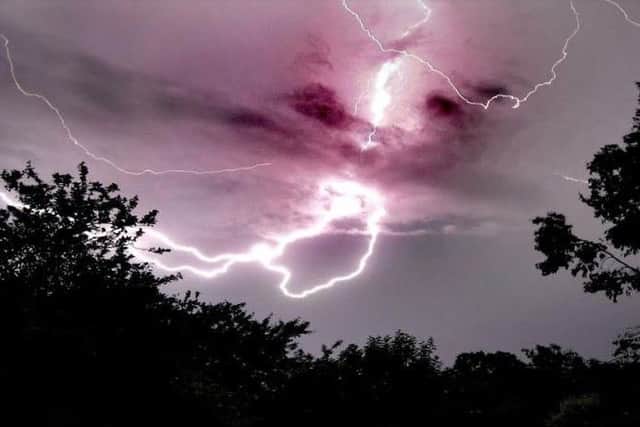 You could be seeing something similar to this in a couple of hours...