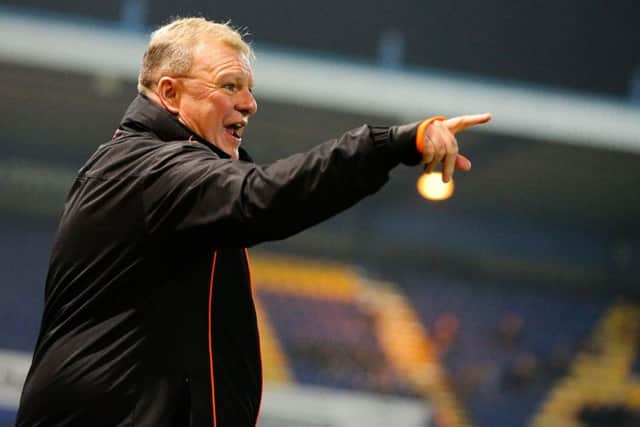 Mansfield Town's Manager Steve Evans - Photo by Chris Holloway