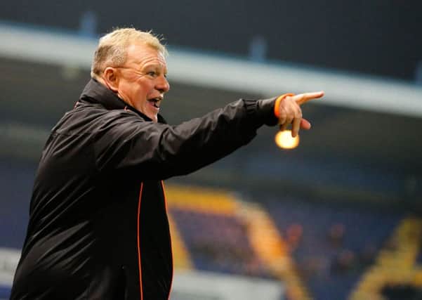 Mansfield Town's Manager Steve Evans  - Photo by Chris Holloway