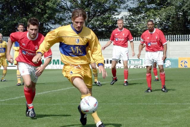 2002 Stags v Forest pre-season Liam Lawrence