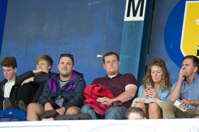 Mansfield Town vs Nottingham Forest - Mansfield Town fans at the game against Forest - Pic By James Williamson