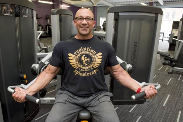 Anytime Fitness Mansfield member Darran Stanesby has won the company's 2017 Inspiration award. He was diagnosed with Ataxia. He was won disabled bodybuilding competitions.
Picture: Sarah Washbourn / www.yellowbellyphotos.com