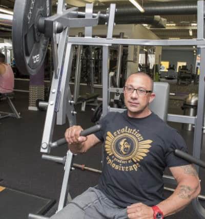 Anytime Fitness Mansfield member Darran Stanesby has won the company's 2017 Inspiration award. He was diagnosed with Ataxia. He was won disabled bodybuilding competitions.
Picture: Sarah Washbourn / www.yellowbellyphotos.com