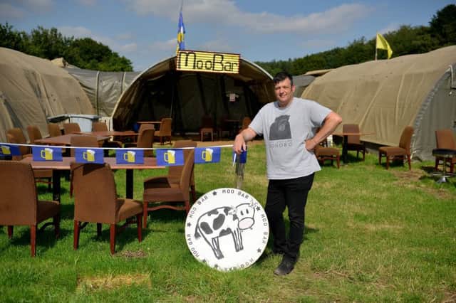 Dave Chapelhow organiser of Wellow Festival festival had thousands of pounds stolen at this years event