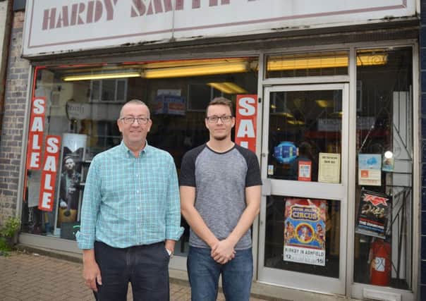 Hardy Smith Music closing after 50 years, pictured is Rob Smith with his Son Mike