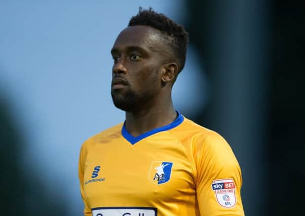Mansfield Town vs Middlesborough - Jordan Slew - Pic By James Williamson