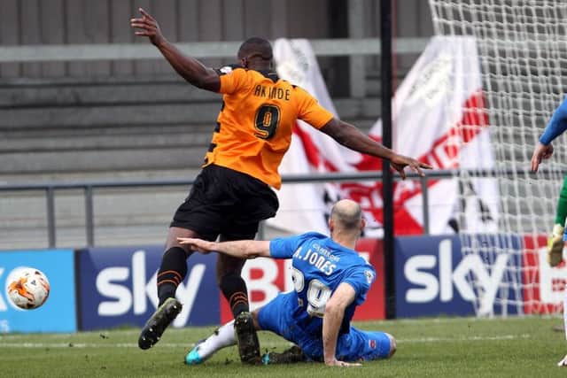 John Akinde in action.Picture by Dan Westwell