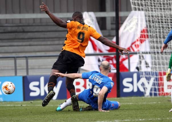 John Akinde in action.

Picture by Dan Westwell