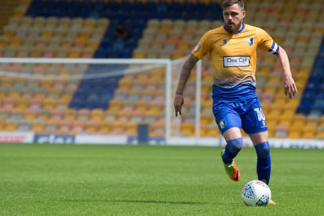 Stags' Paul Anderson - Pic By James Williamson