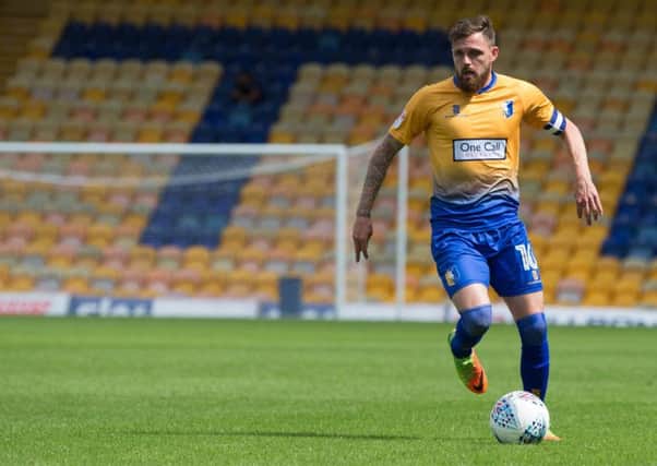 Stags' Paul Anderson - Pic By James Williamson