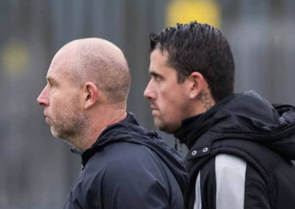 Clipstone Welfare manager Ian Cotton and his assistant, Michael Wain. Photo: Andy Sumner