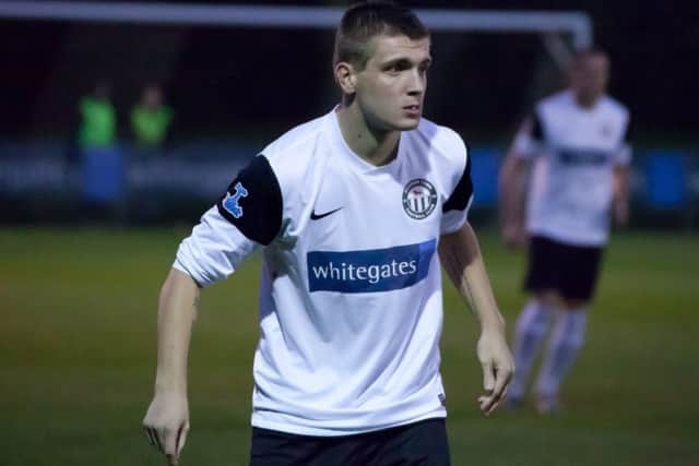 Scott Rogers, pictured during his playing days at Heanor, wants trophies as a manager