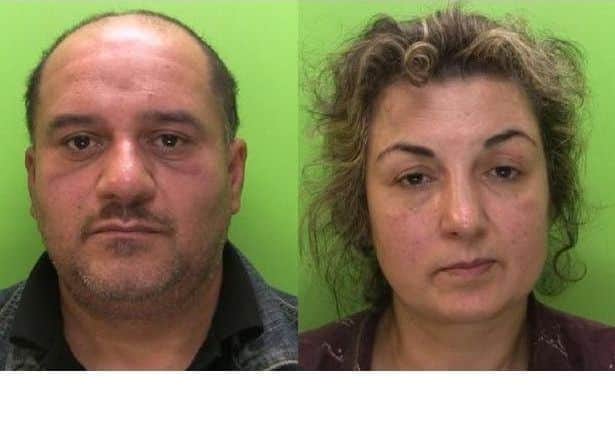 Dariusz Parczewski and Bozena Parczewska. Picture issued by Nottinghamshire Police.