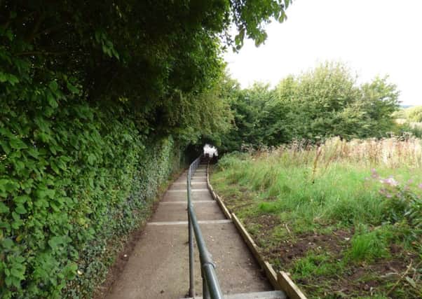 A voluntary project to renovate the Donkey Steps off Welbeck Road, Mansfield Woodhouse has had to be cancelled due to thieves stealing materials from the site.