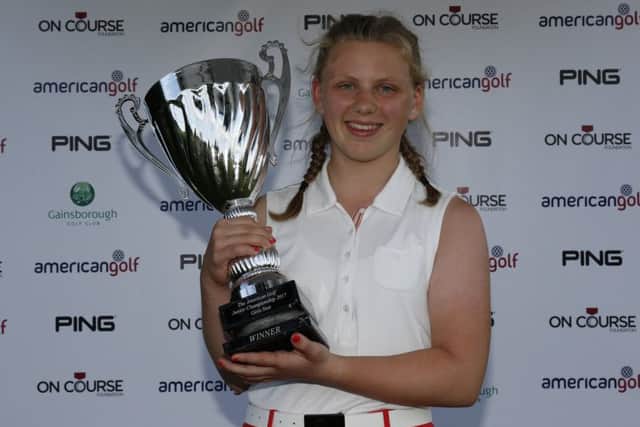 Madaleine Smith, American Golf Junior Championship winner.PHOTO: Mark Newcombe/visionsingolf.com