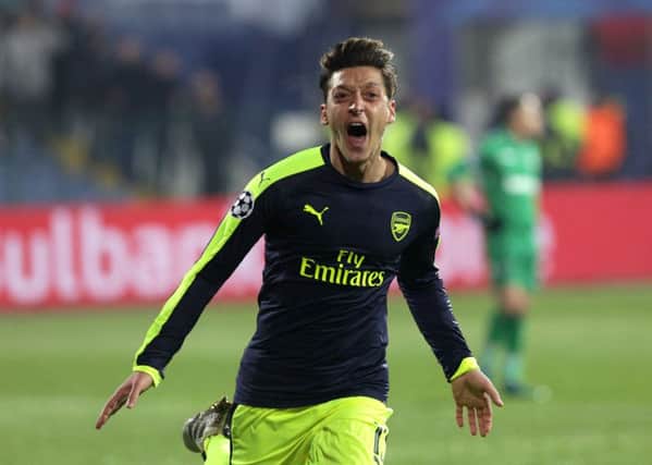 German international Mesut Ozil, who could be on his way out of Arsenal, according to the football rumour-mill.