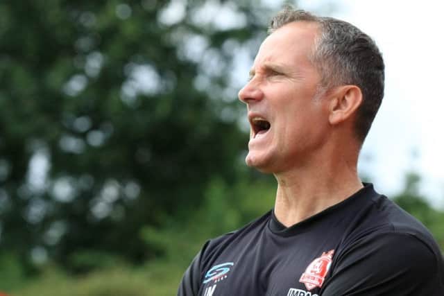 Alfreton Town manager John McDermott
Picture: Chris Etchells