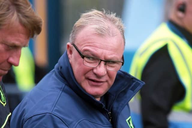 Stags manager Steve Evans during Mansfield Town v Forest Green, United Kingdom, 12 August 2017. Photo by Glenn Ashley.