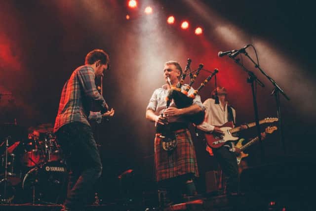 Peatbog Faeries play at Off The Tracks festival.