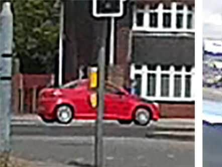 One of the cars police want to trace