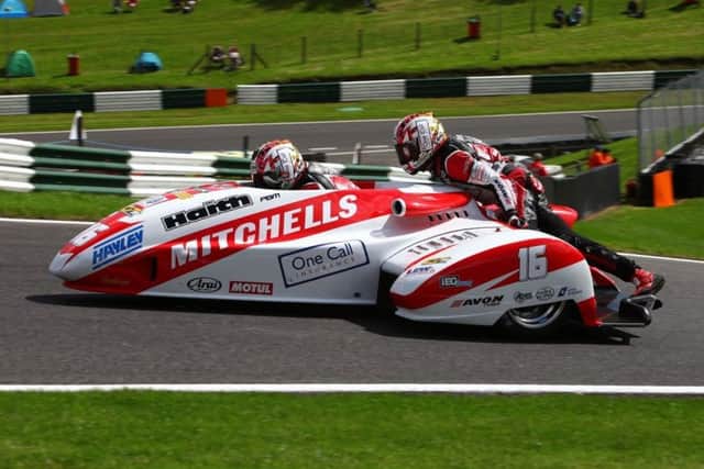 The Birchall brothers in action at Cadwell Park. (PHOTO BY: Dave Yeomans)