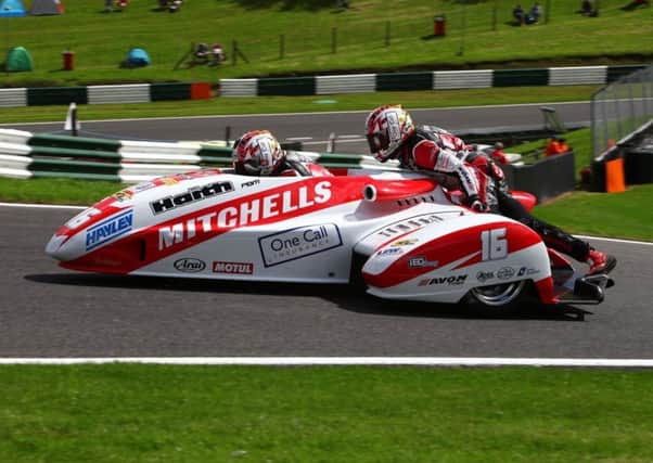 The Birchall brothers in action at Cadwell Park. (PHOTO BY: Dave Yeomans)