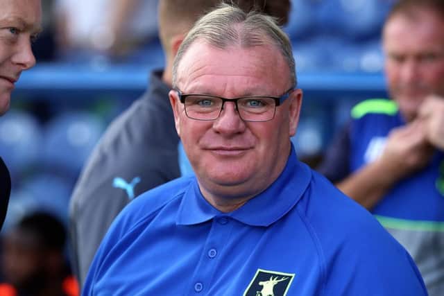 Mansfield Town v Luton Town
English League Football - Sky BET League Two
Field Mill, Mansfield, England
26th August 2017
Mansfield Town Manager Steve Evans
Picture by Dan Westwell