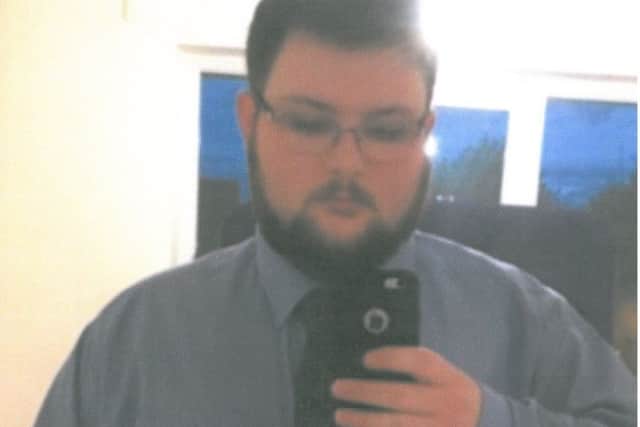 BEFORE - Jordan Martinez before he joined Slimming World and lost 12st 7lb.