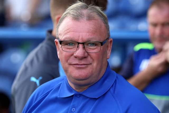 Mansfield Town v Luton TownEnglish League Football - Sky BET League TwoField Mill, Mansfield, England26th August 2017Mansfield Town Manager Steve EvansPicture by Dan Westwell