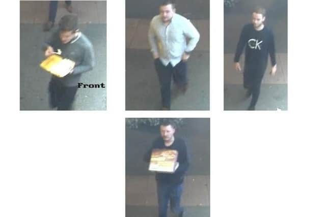 Do you recognise these men? If so, call Nottinghamshire Police.