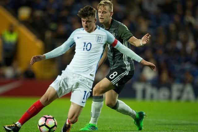 England Under 19s v Germany Under 19s - Mason Mount - Pic By James Williamson